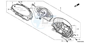 WW125EX2C drawing METER