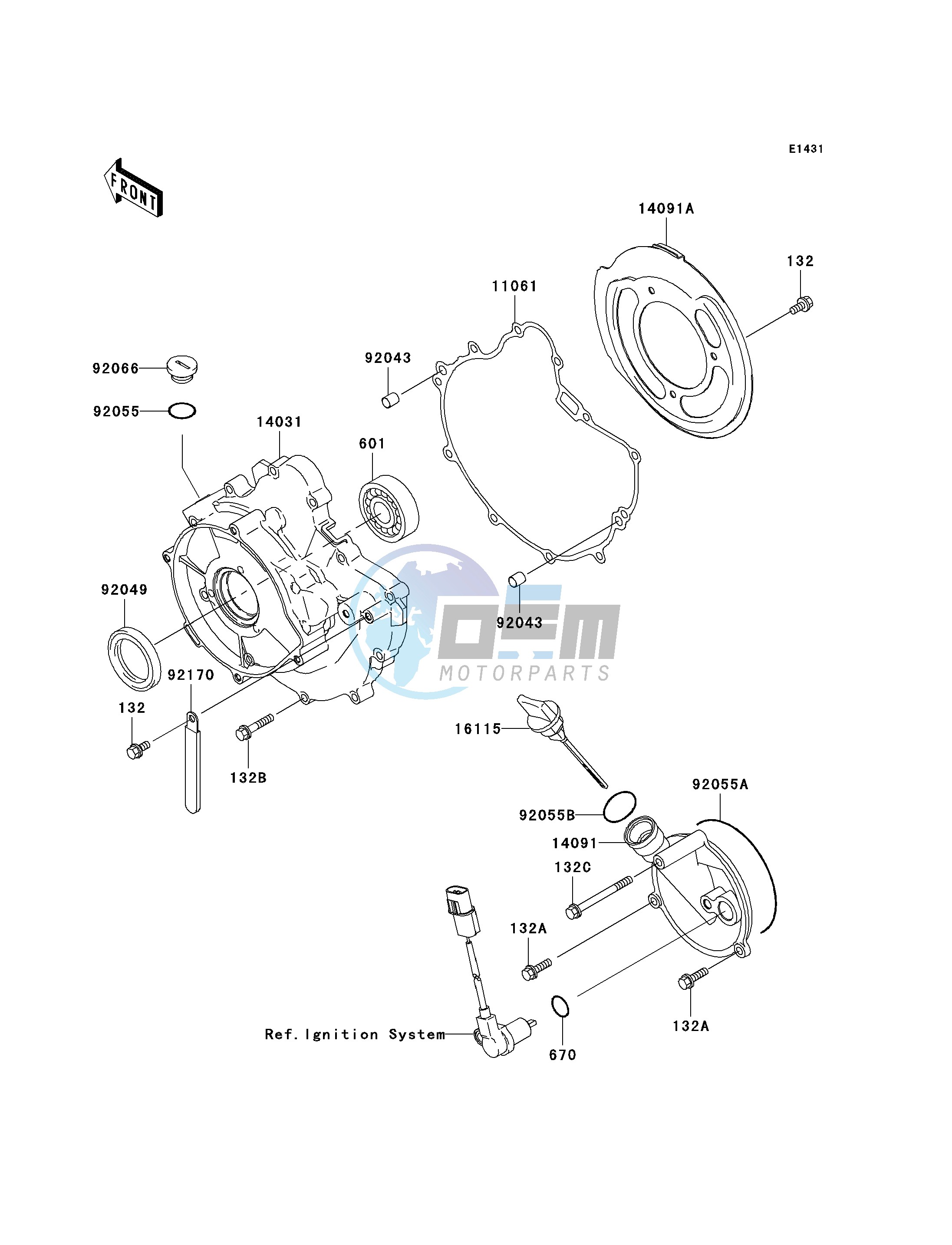 ENGINE COVER-- S- -