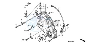 CBR600RR9 BR / MME - (BR / MME) drawing RIGHT CRANKCASE COVER (CBR600RR9,A/RA9,A)