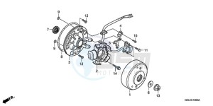 CRF50F9 Europe Direct - (ED) drawing GENERATOR