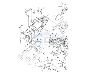 XJ6-S DIVERSION 600 drawing FENDER 36C1-C2