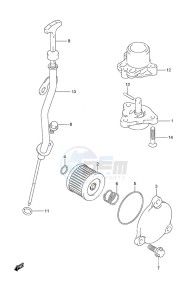 DF 9.9B drawing Oil Pump