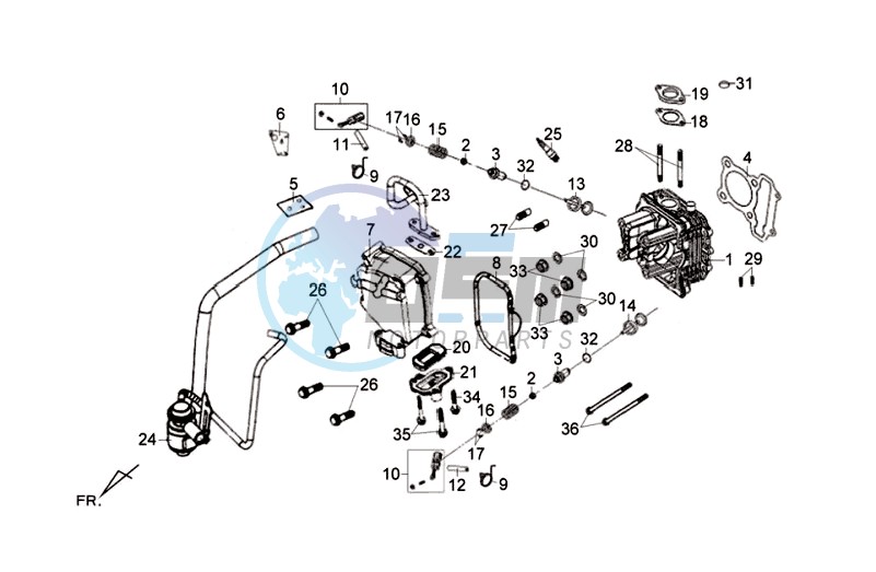 CYLINDER HEAD CPL