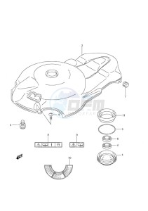 DF 70 drawing Under Oil Seal Housing