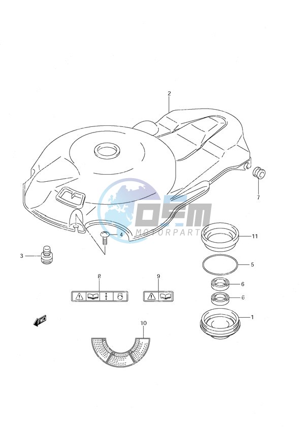 Under Oil Seal Housing