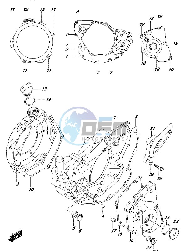 CRANKCASE COVER