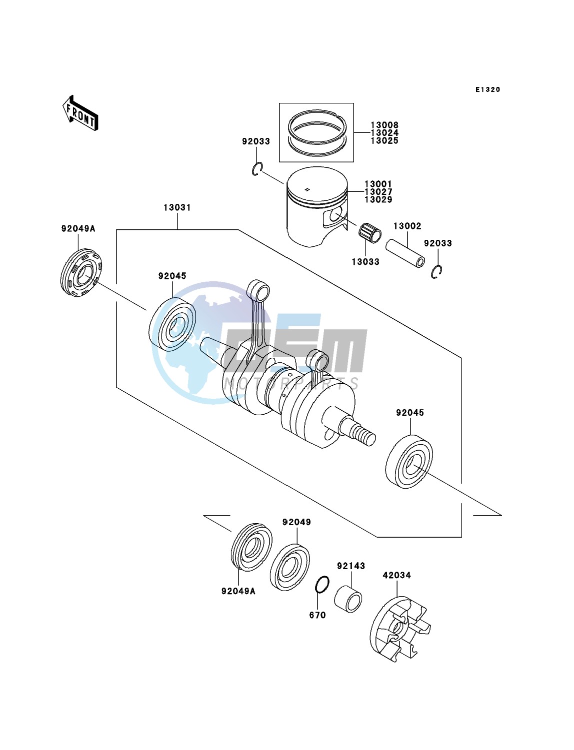 Crankshaft/Piston(s)