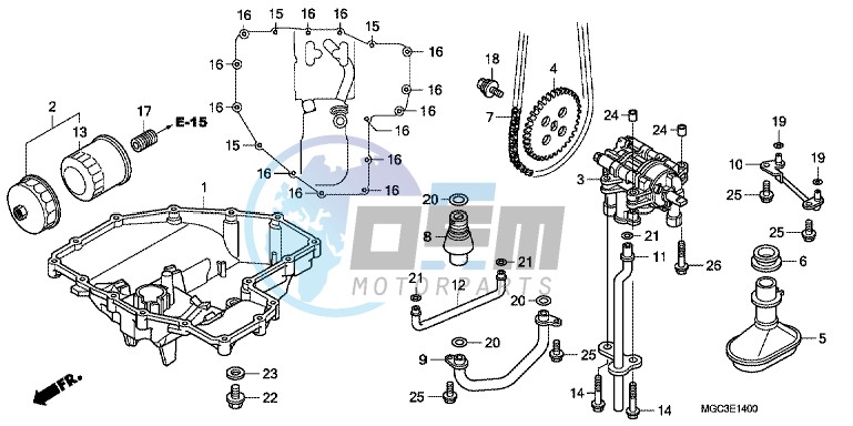 OIL PAN/ OIL PUMP