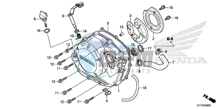 RIGHT CRANKCASE COVER