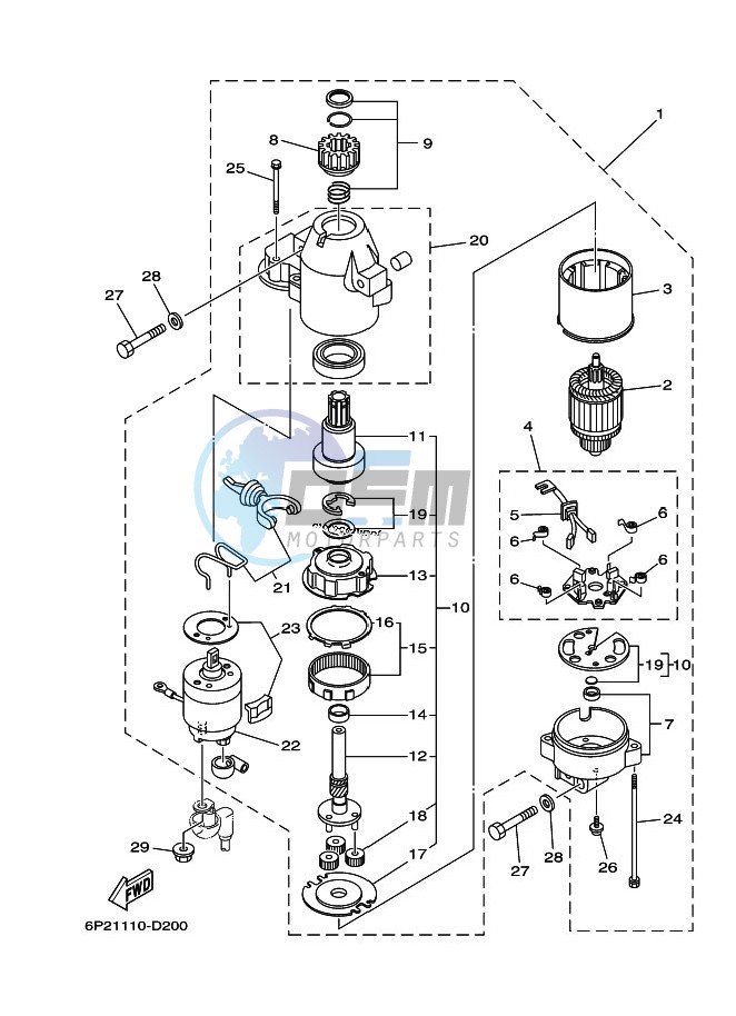 STARTER-MOTOR