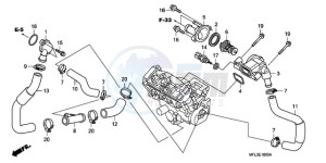 CBR1000RR9 UK - (E / MKH MME TRI) drawing THERMOSTAT