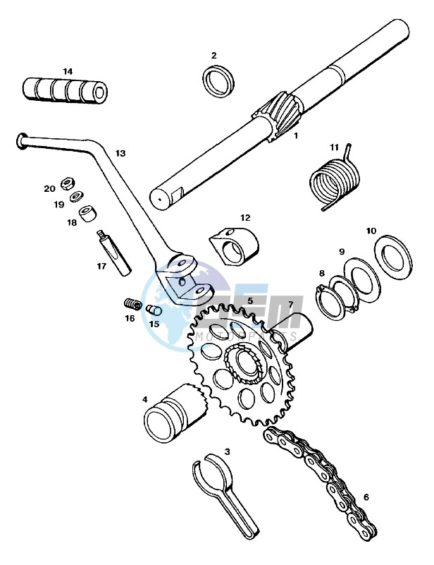 Starter mechanism