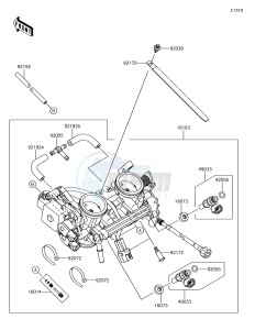 NINJA 650 EX650KJFA XX (EU ME A(FRICA) drawing Throttle