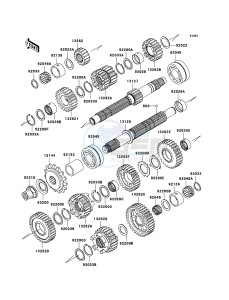 Z750 ZR750-J2H FR GB XX (EU ME A(FRICA) drawing Transmission