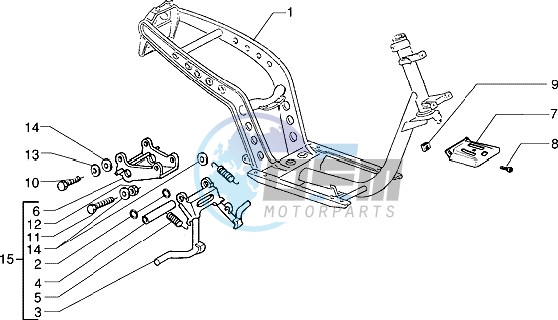 Chassis - Central stand