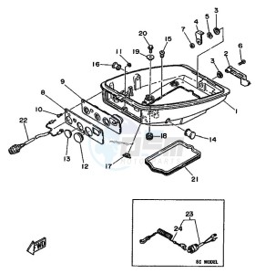 6D drawing BOTTOM-COWLING