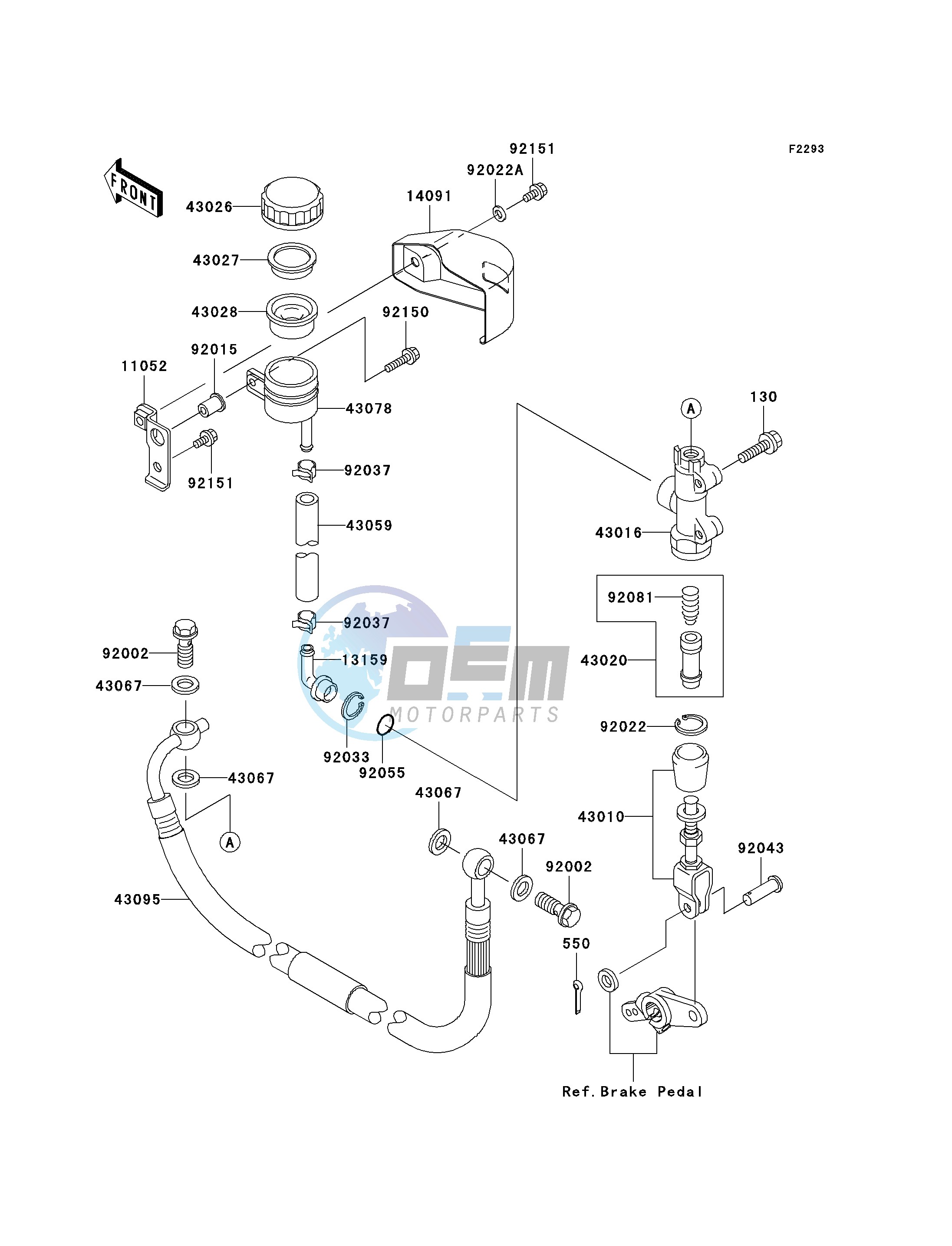 REAR MASTER CYLINDER