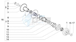 Liberty 50 2t RST ptt (CH) Switserland drawing Driven pulley