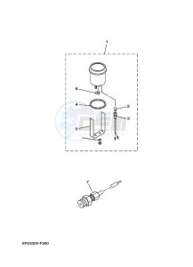 F250UA-Y12 drawing SPEEDOMETER