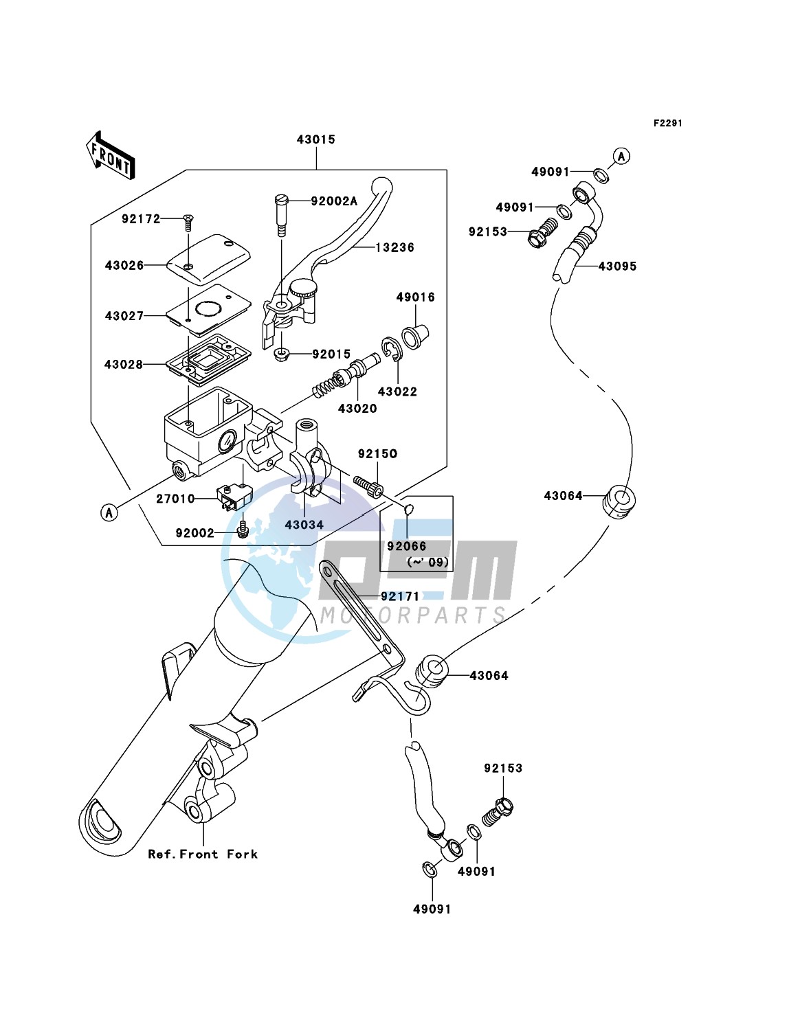 Front Master Cylinder