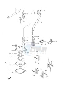 DF 60 drawing Water Pump