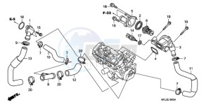 CBR1000RR9 Korea - (KO / MME SPC) drawing THERMOSTAT