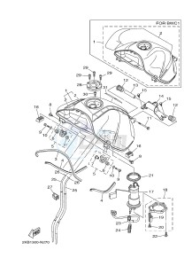 XT1200ZE SUPER TENERE ABS (2KB1 2KB2) drawing FUEL