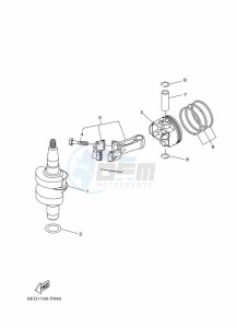 F2-5BMH drawing CRANKSHAFT--PISTON