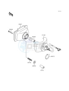 KLF 220 A [BAYOU 220] (A5-A9) [BAYOU 220] drawing HEADLIGHT-- S- -