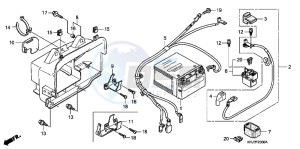 FES125B drawing BATTERY