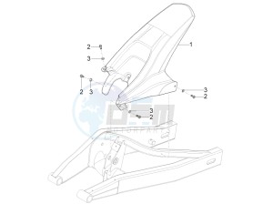 RS4 50 2t drawing Rear mudguard