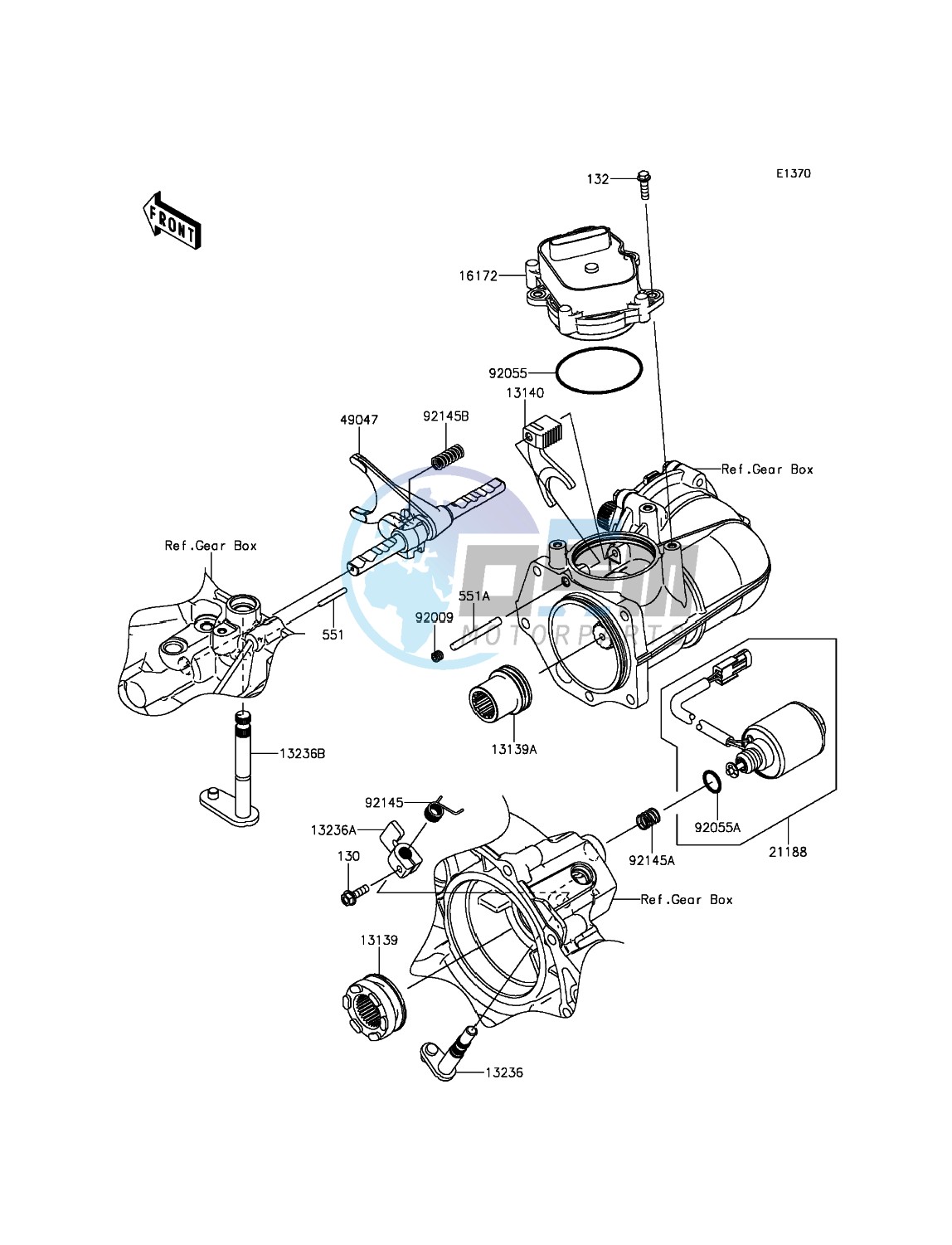 Gear Change Mechanism