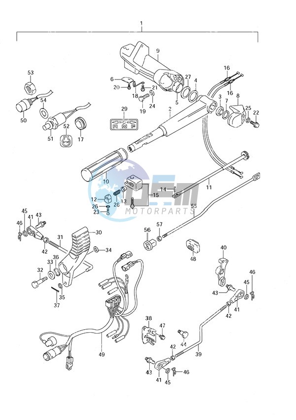 Tiller Handle