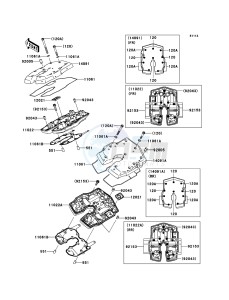 VN2000 CLASSIC VN2000H9F GB XX (EU ME A(FRICA) drawing Cylinder Head Cover