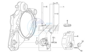 RX 125 (eng. 122cc) drawing Oil pump