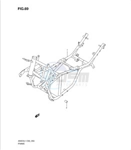 AN650 drawing FRAME (AN650AL1 E24)