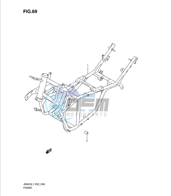 FRAME (AN650AL1 E24)