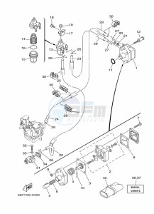 F25DMHL drawing FUEL-TANK