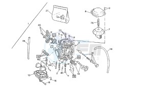 W12 350 drawing CARBURETOR