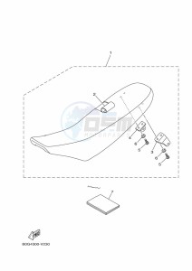 YZ85LW (B0G4) drawing SEAT