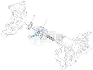 Liberty 50 iGet 4T 3V 25kmh 25km/h (EMEA) drawing Crankshaft