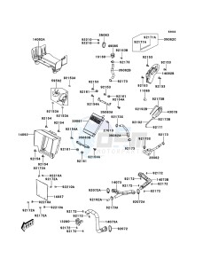 KVF300 KVF300CCF EU drawing Radiator