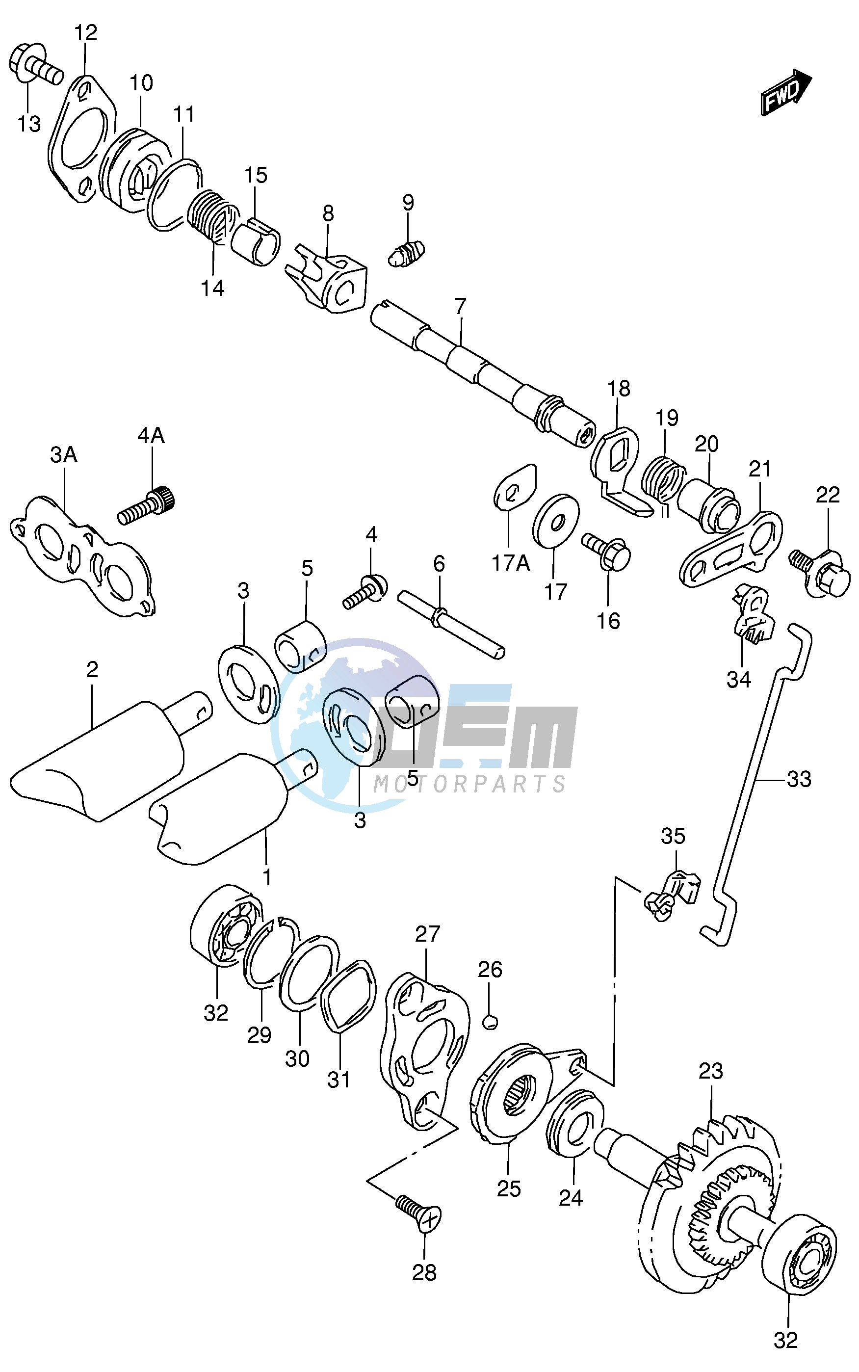 EXHAUST VALVE (MODEL T V W X)