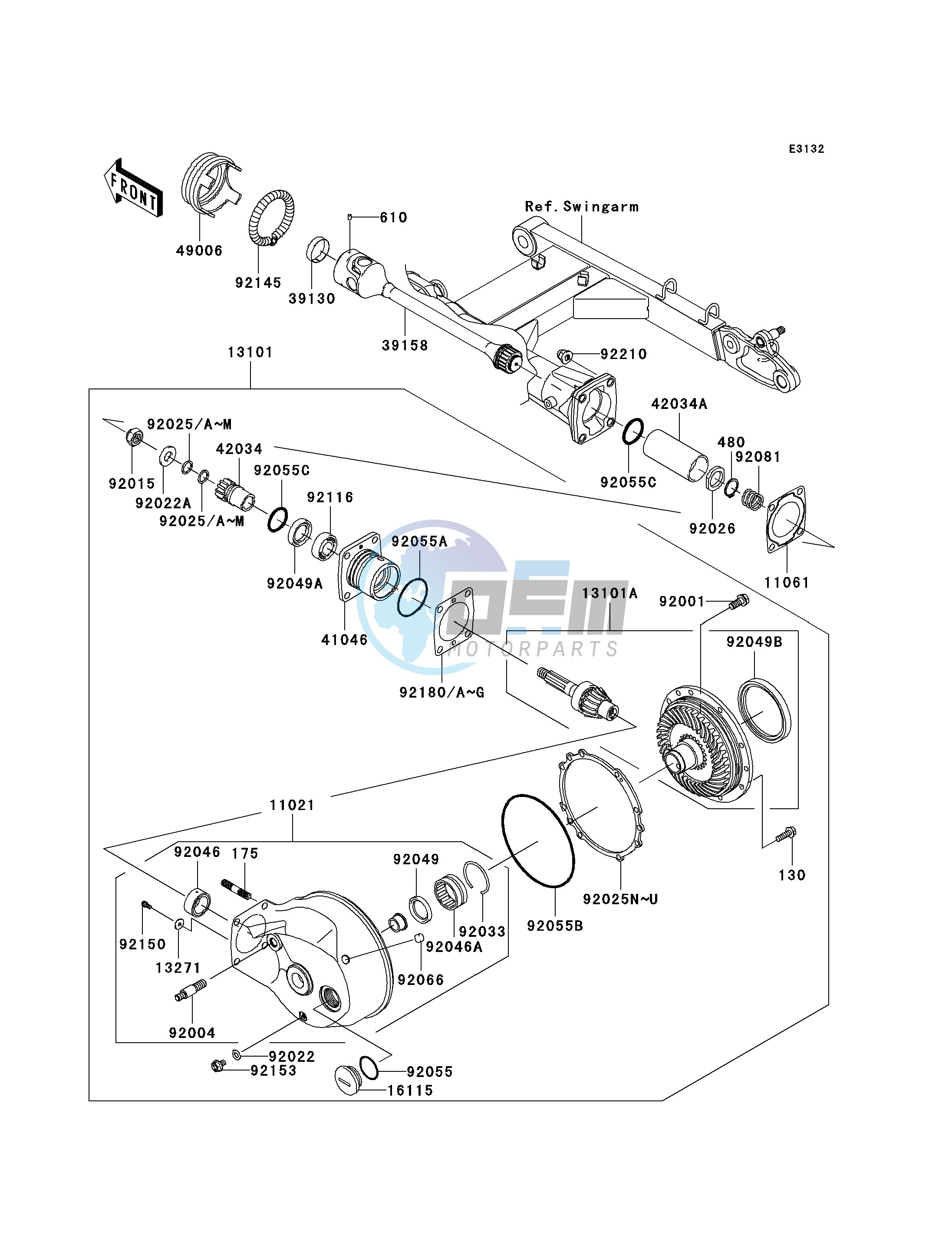 DRIVE SHAFT_FINAL GEAR