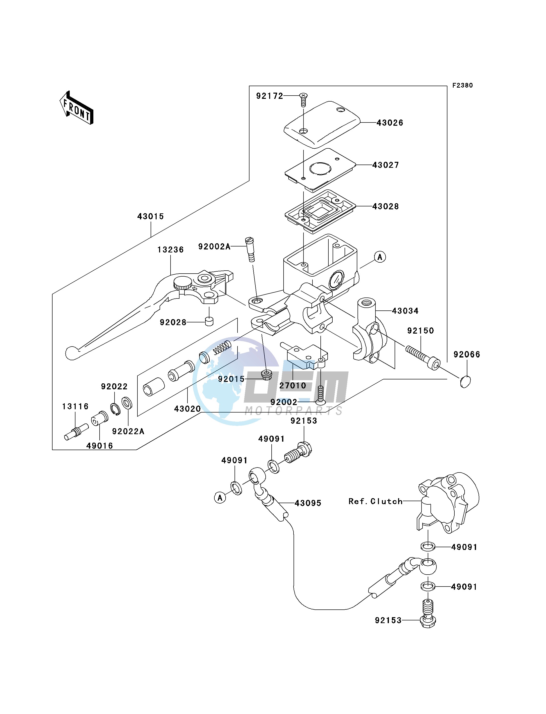 CLUTCH MASTER CYLINDER