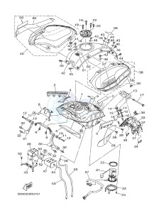 MTM850 MTM-850 XSR900 (B908) drawing FUEL TANK