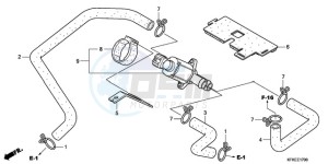 VTR2509 Australia - (U / MK) drawing AIR INJECTION VALVE