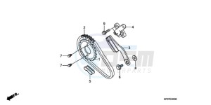 TRX500FPEA U / EC PS drawing CAM CHAIN