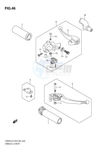 VZ800 (E3-E28) MARAUDER drawing HANDLE LEVER