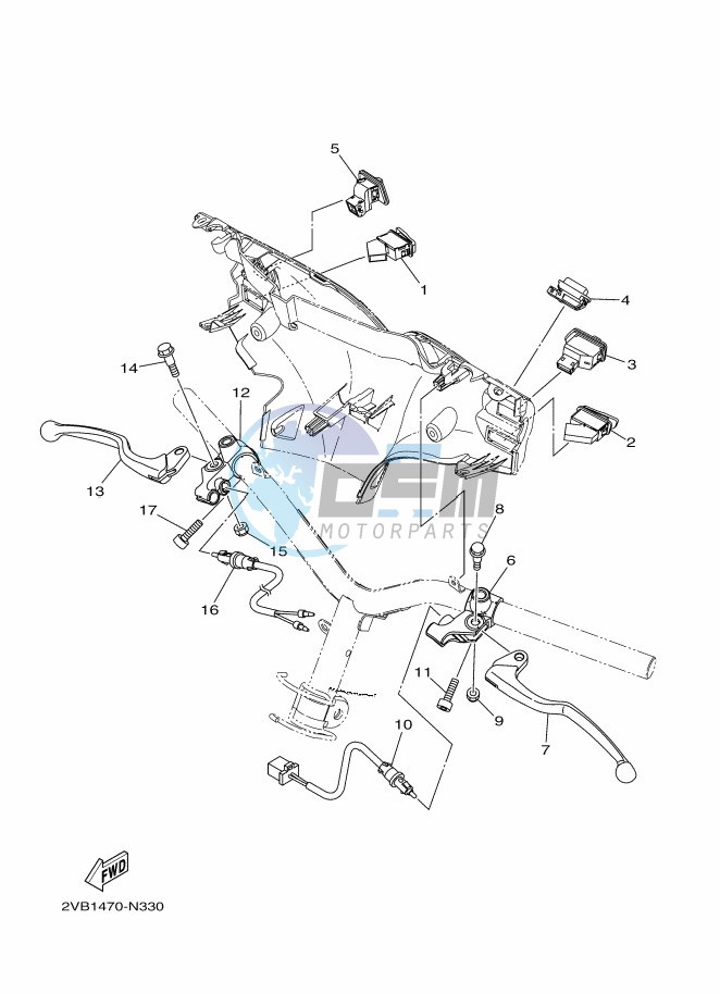 FRONT MASTER CYLINDER